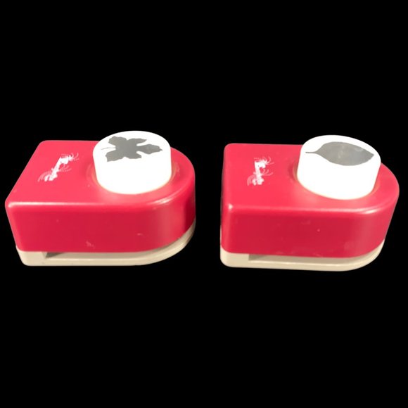 2ct Emagination Leaf Jumbo Punch Maple and Impatiens Leaf Scrapbooking - Picture 7 of 8